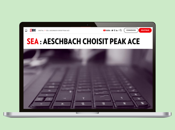 Aeschbach choisit Peak Ace